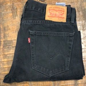 Levi’s 505 w33 L30 black jeans
